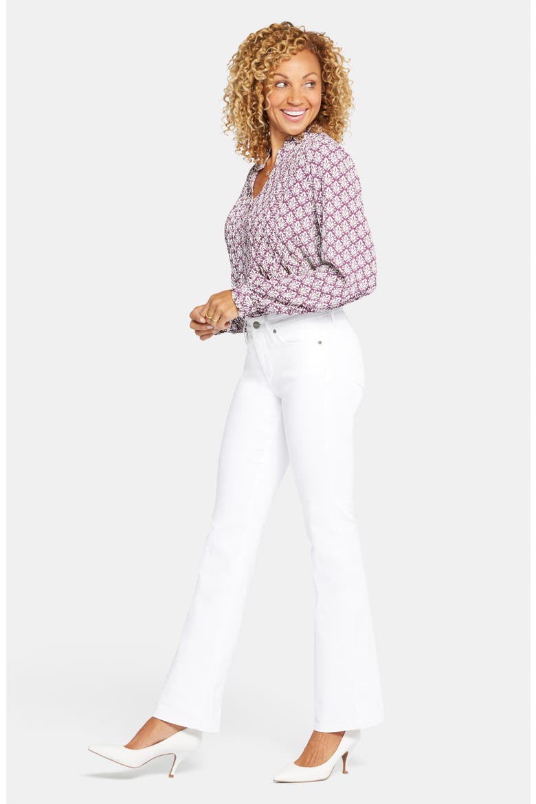 Barbara Bootcut Jeans, Alternate, color, OPTIC WHITE