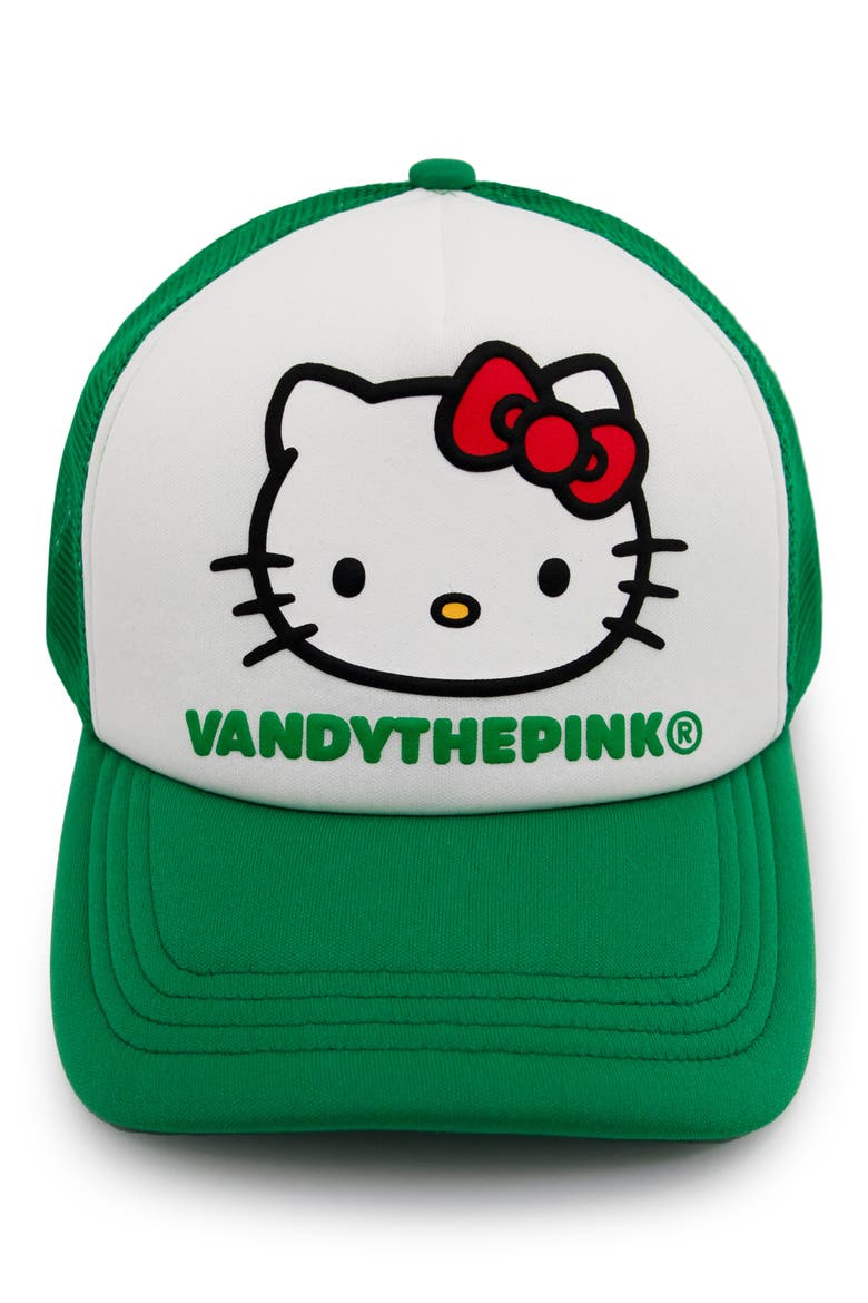 VANDYTHEPINK x Sanrio Hello Kitty® Face Trucker Hat (Nordstrom ...