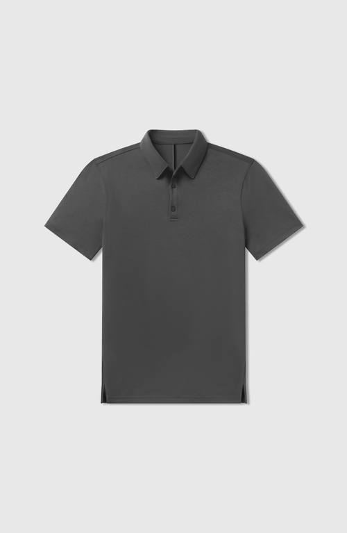 Jack Archer Jetsetter Tech Performance Polo In Gray