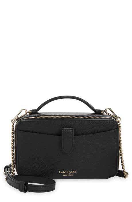 Kate Spade New York hudson pebble leather double zip crossbody
