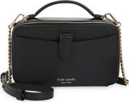 Kate Spade New York hudson pebble leather double zip crossbody