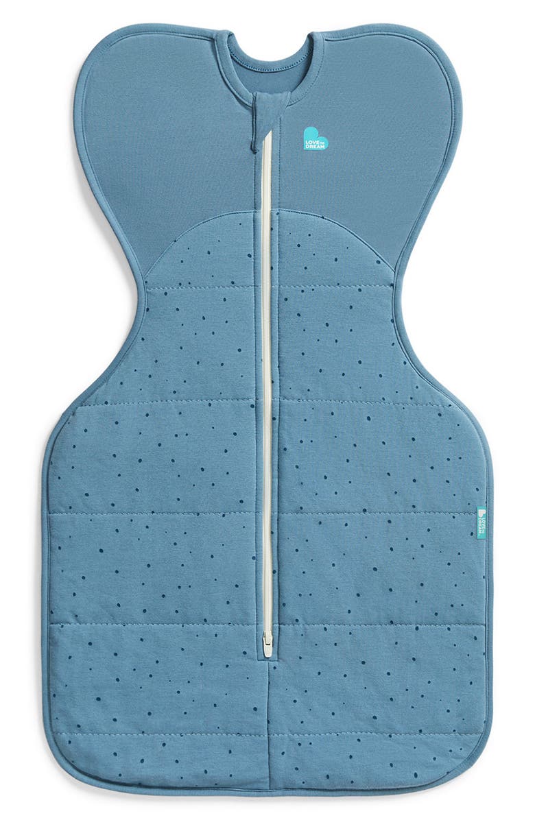 LOVE TO DREAM Swaddle Up<sup>™</sup> Warm 2.5 TOG Quilted Swaddle, Main, color, Stone Blue