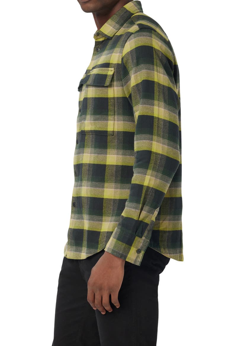 Stadium Shirt Jacket, Alternate, color, BLACK GREEN FINE CHECK