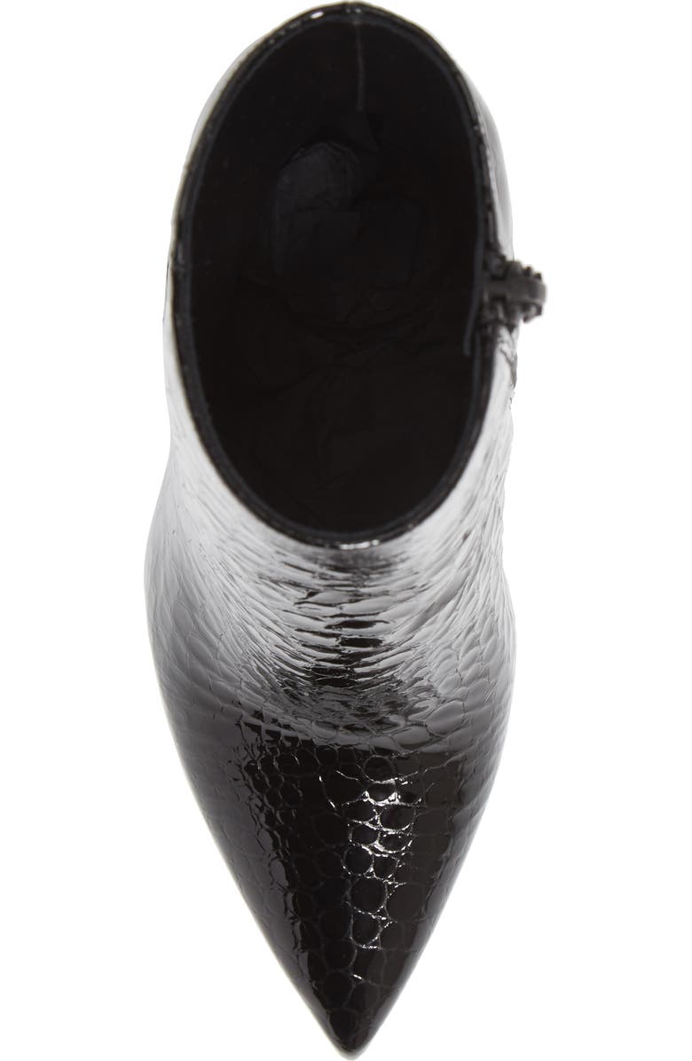 Saint Laurent Opyum YSL Pointed Toe Bootie, Alternate, color,