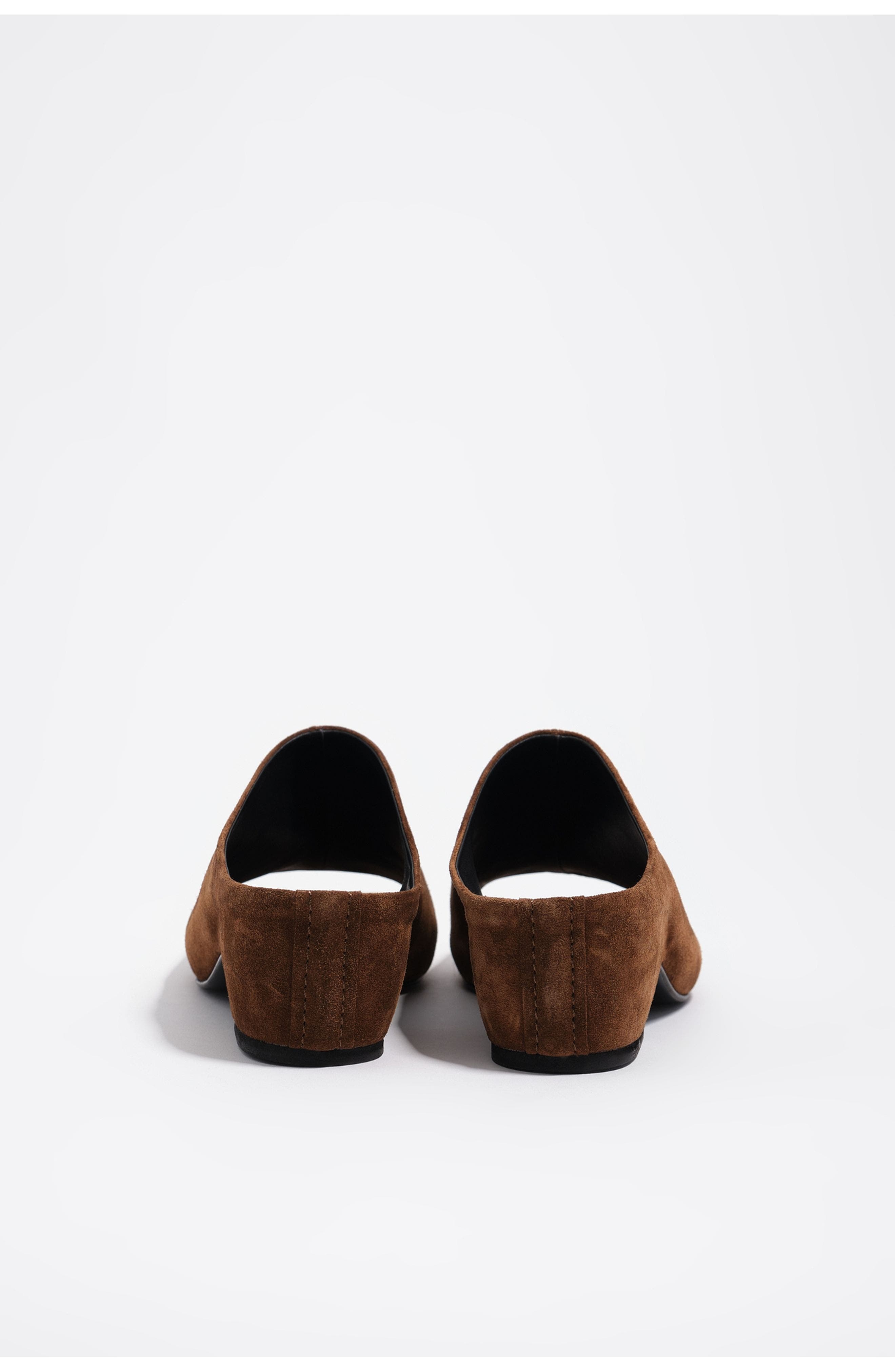 Bimba y Lola Suede Heeled Sandal, Alternate, color, Chocolate
