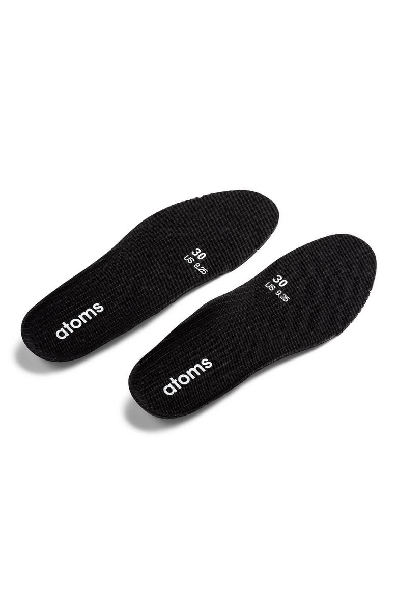 Atoms Model 000 Insoles, Alternate, color, Black