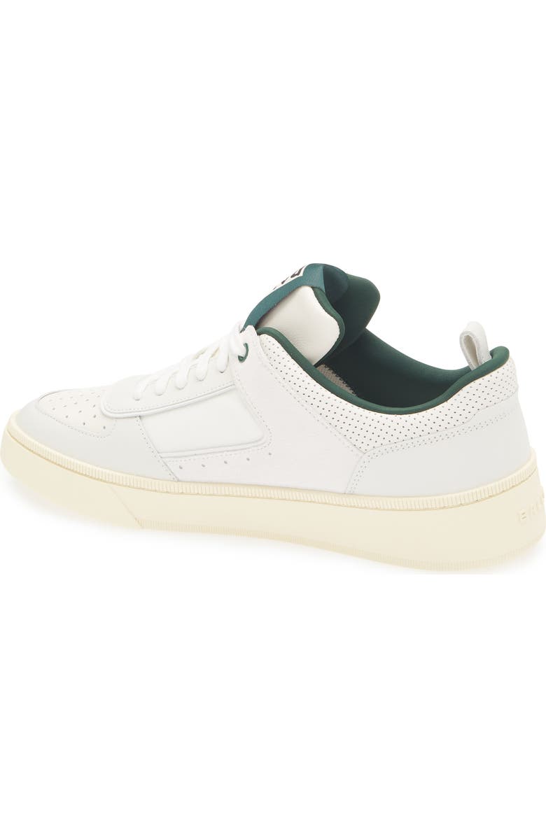 Bally Riweira Low Top Sneaker, Alternate, color, White/ Kelly Green