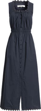 FRAME The Serene Cotton Poplin Dress