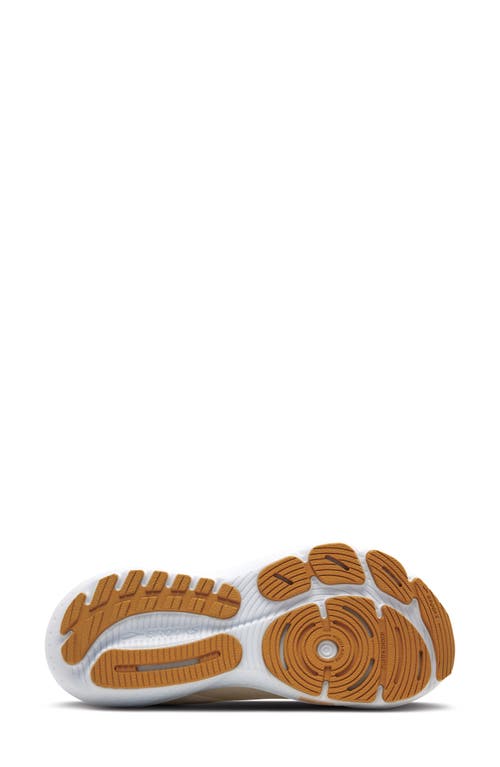 Brooks Women's Glycerin Stealthfit 21 Running Sneakers From Finish Line In Marshmallow/cream/biscuit