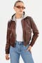 selected Chocolate Brown/Heather Grey