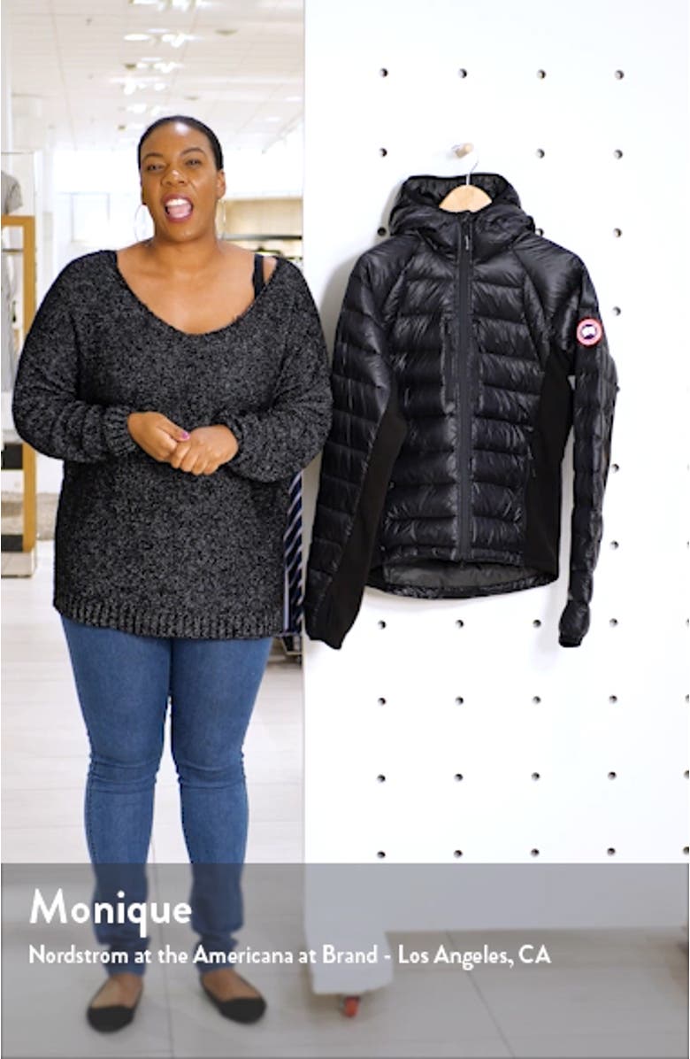 'Hybridge<sup>™</sup> Lite Hoody' Slim Fit Packable Jacket, sales video thumbnail