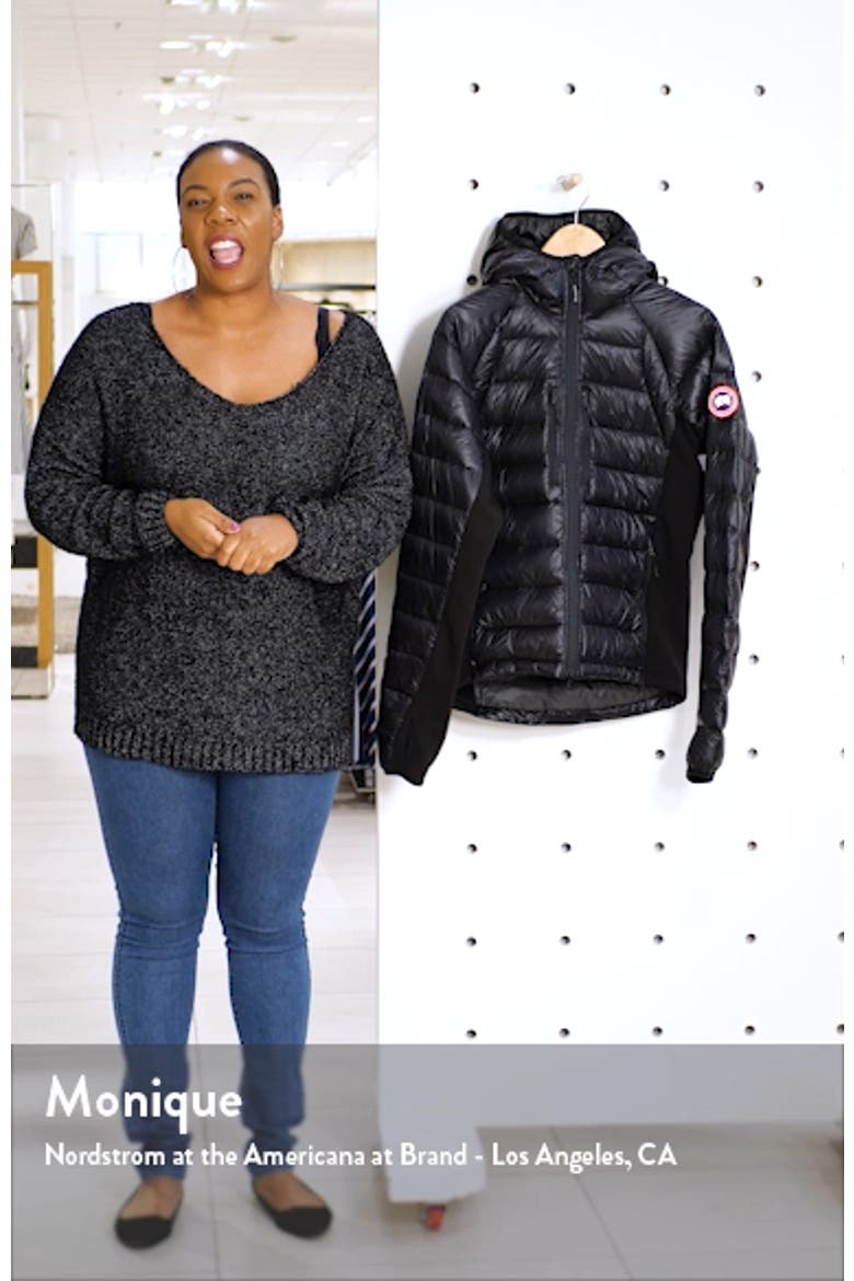 'Hybridge™ Lite Hoody' Slim Fit Packable Jacket video