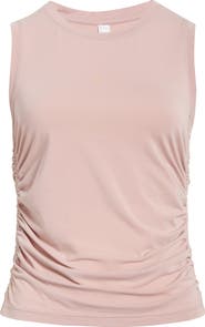 Zella Breathe Ruched Tank