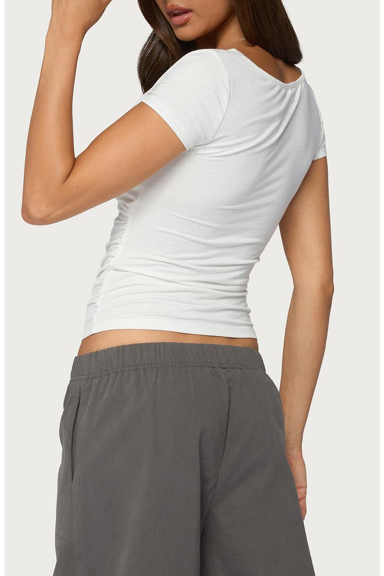 Yoya Layered Cowl Neck Top, Alternate, color, CREAM