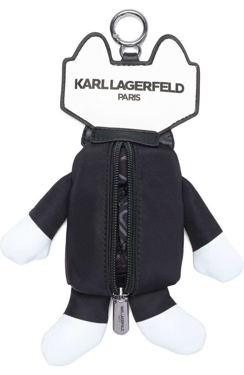 KARL LAGERFELD PARIS Amour Novelty Key Ring, Alternate, color,
