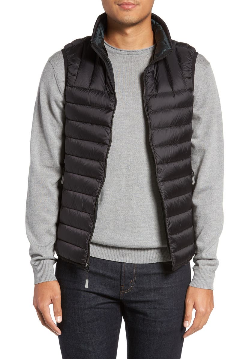 TUMI Packable Down Vest, Main, color, 