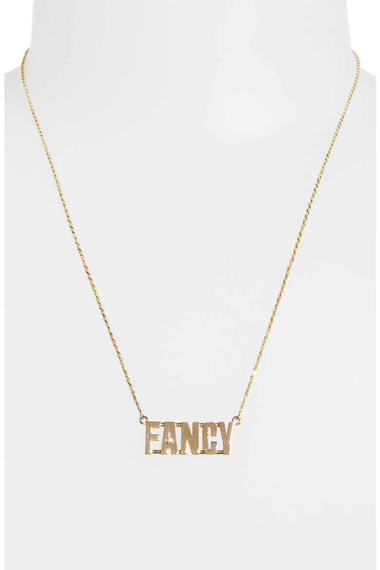 Diamond Pendant Necklace, Alternate, color, YELLOW GOLD/ FANCY