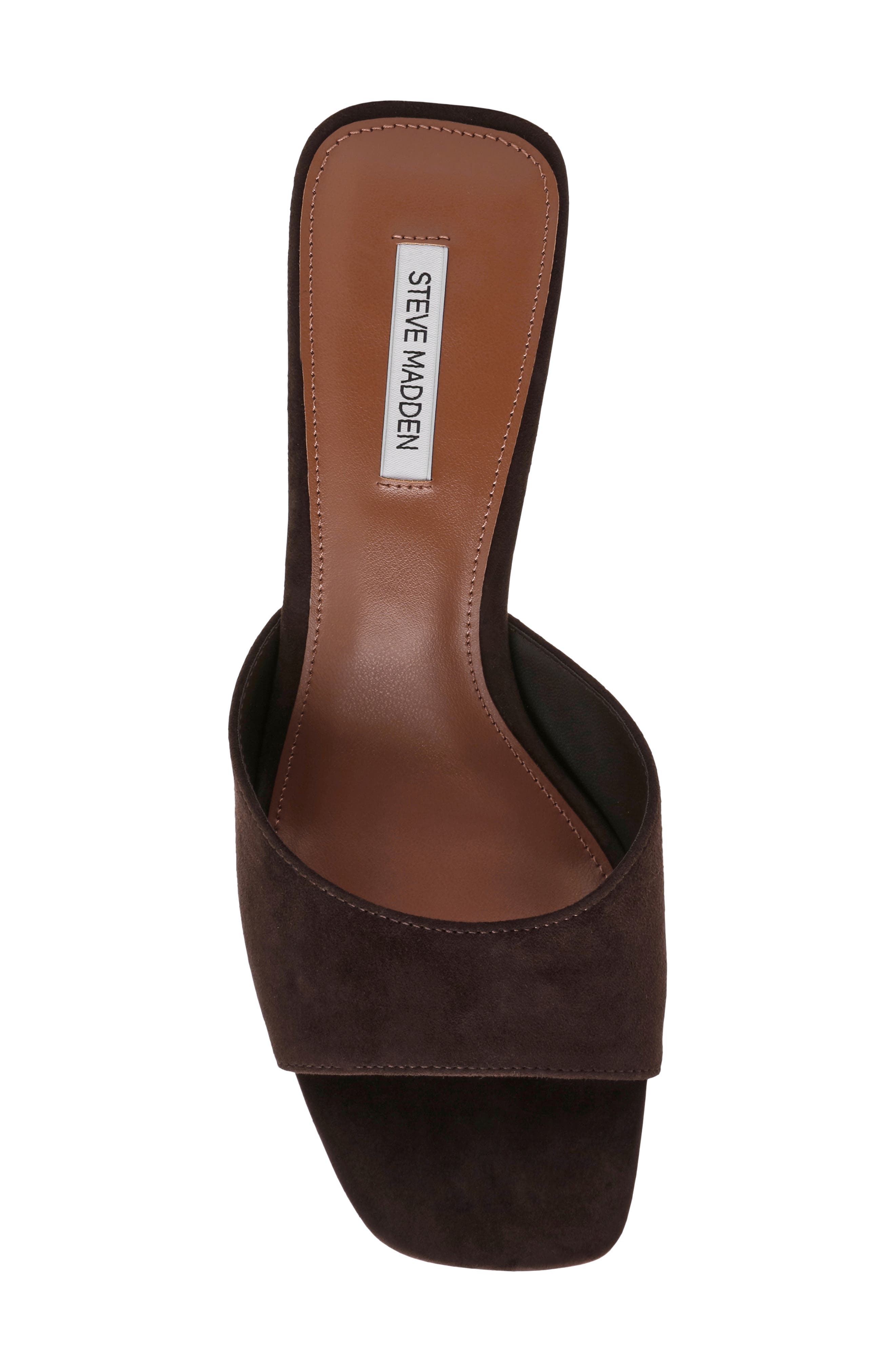 Seleste Slide Sandal, Alternate, color, BROWN SUEDE