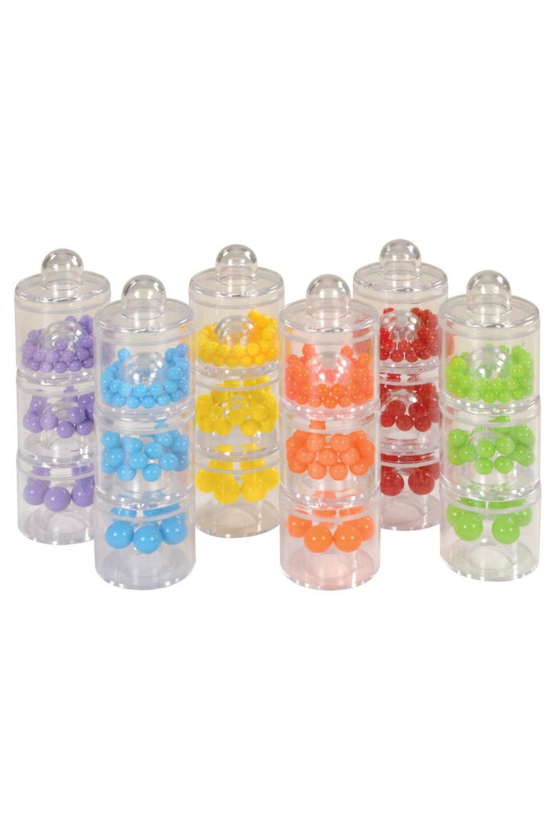 Sound and Sort Stackers - Set of 18, Alternate, color, Multicolor