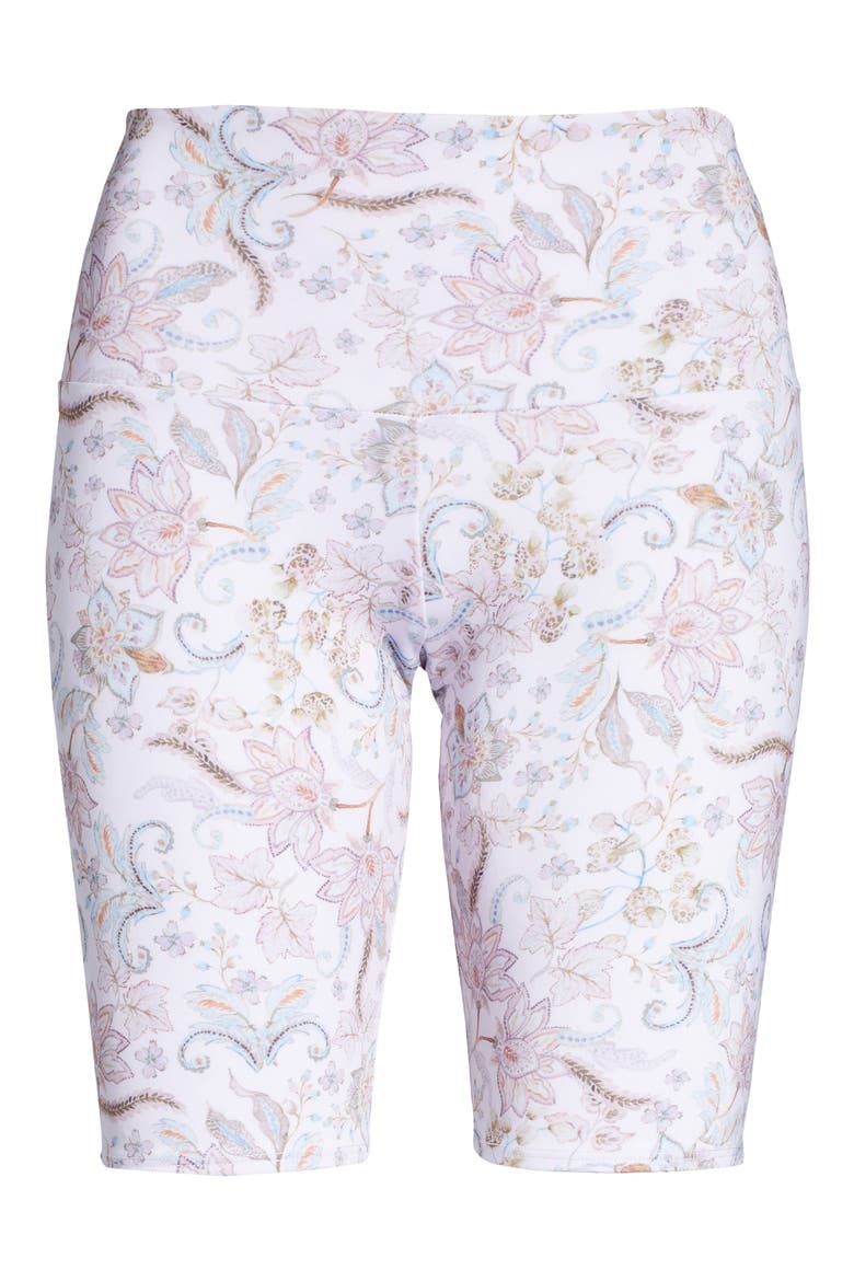 High Waist Bike Shorts, Alternate, color, IDYLLWILD