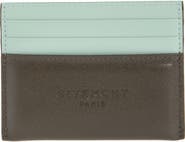 Givenchy Padded Colorblock Leather Card Case