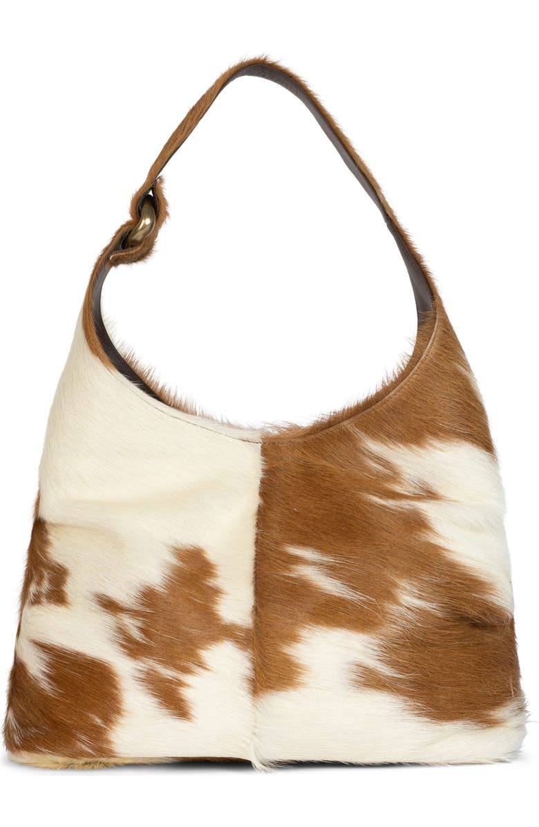 Jeffrey Campbell Wonder Genuine Calf Hair Shoulder Bag, Main, color,