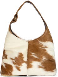 Jeffrey Campbell Wonder Genuine Calf Hair Shoulder Bag