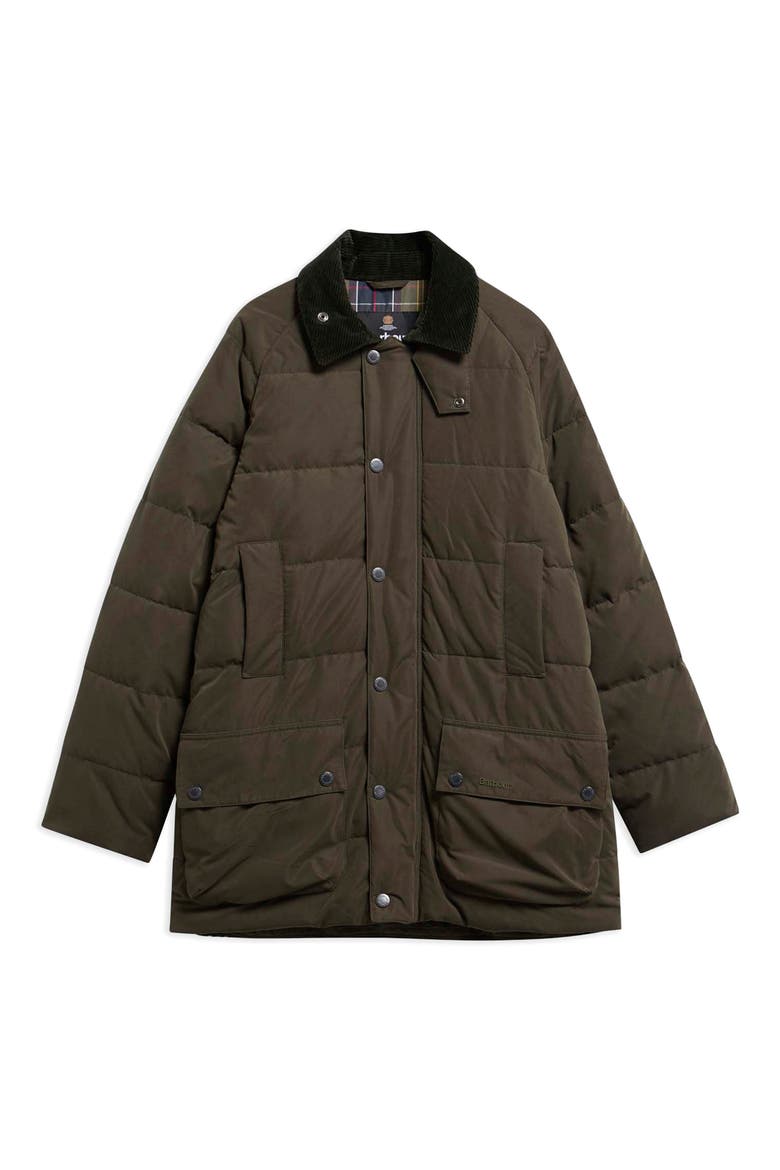 Beaufort Baffle Quilted Puffer Jacket, Alternate, color, DARK SAGE