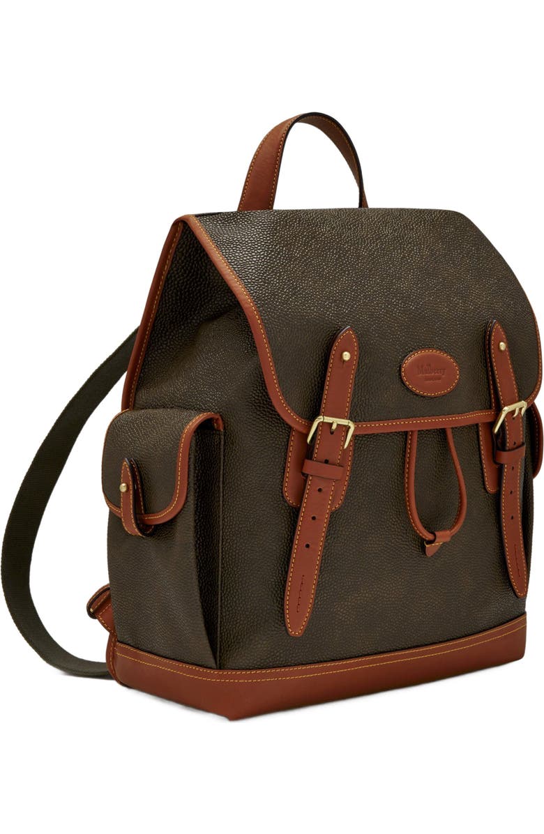 Mulberry Heritage Eco Scotchgrain Backpack, Alternate, color, Mole-Cognac