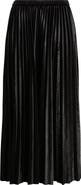 Anne Klein Pull-On Pleated Velour Skirt