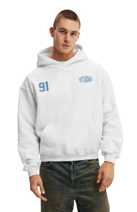 Men's Box Fit Graphic Hoodie