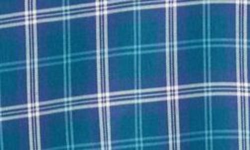 Untuckit Harwin Plaid Wrinkle Free Cotton Twill Button-up Shirt In Light Blue