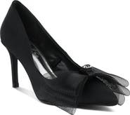 LONDON RAG Odette Crystal Embellished Bow Stiletto Pump