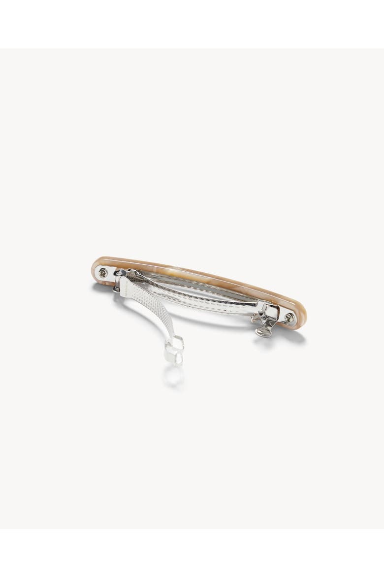 Midi Paris Barrette, Alternate, color, Sand Shell