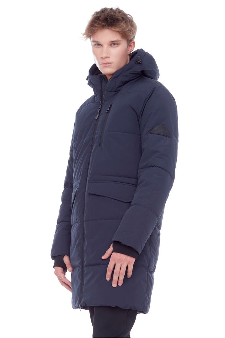 JASPER - Vegan Down Winter Puffer Coat, Alternate, color, NAVY