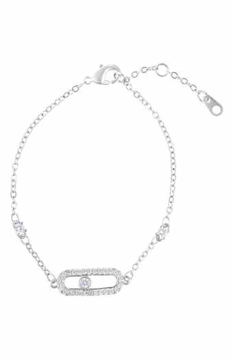 Adornia Pavé Chain Bracelet
