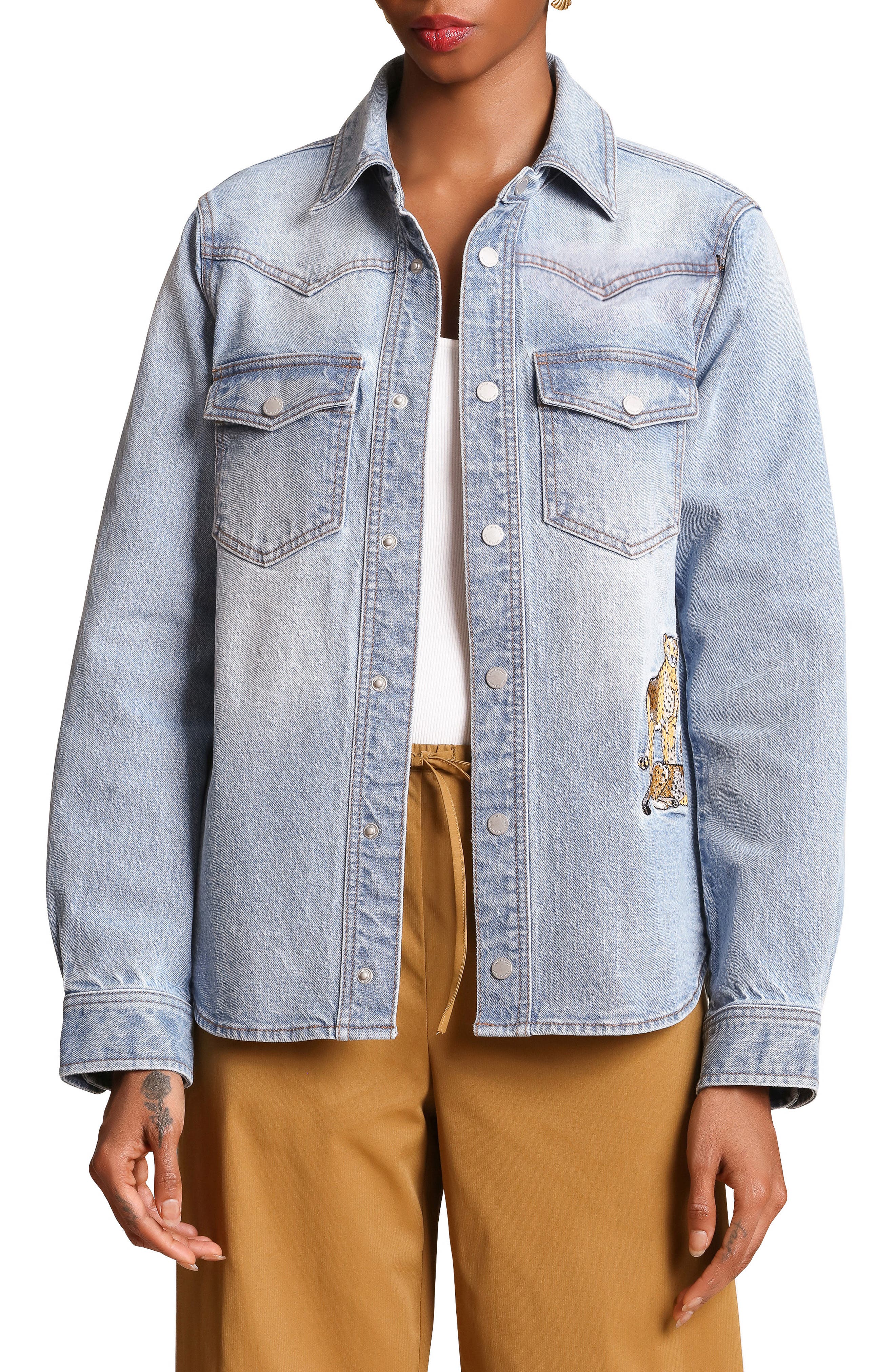 selected LIGHT BLUE WASH