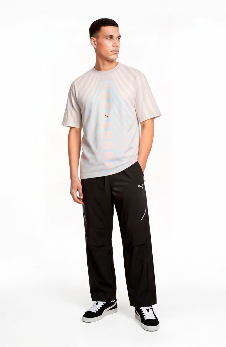 PUMA CLRT Graphic T-Shirt, Alternate, color, Cool Light Gray