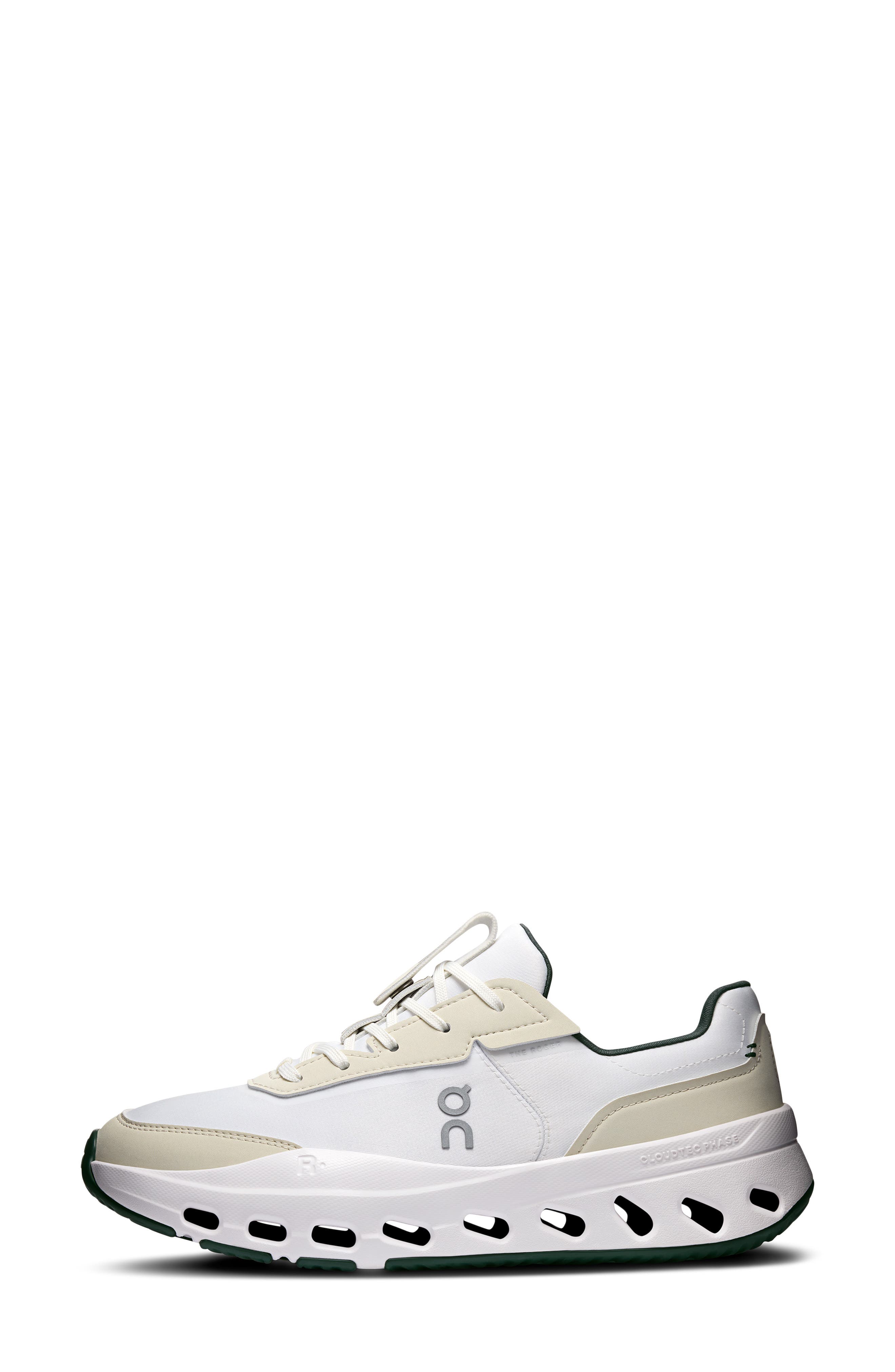 On The Roger Wildcard Sneaker, Alternate, color, Ivory/ Evergreen