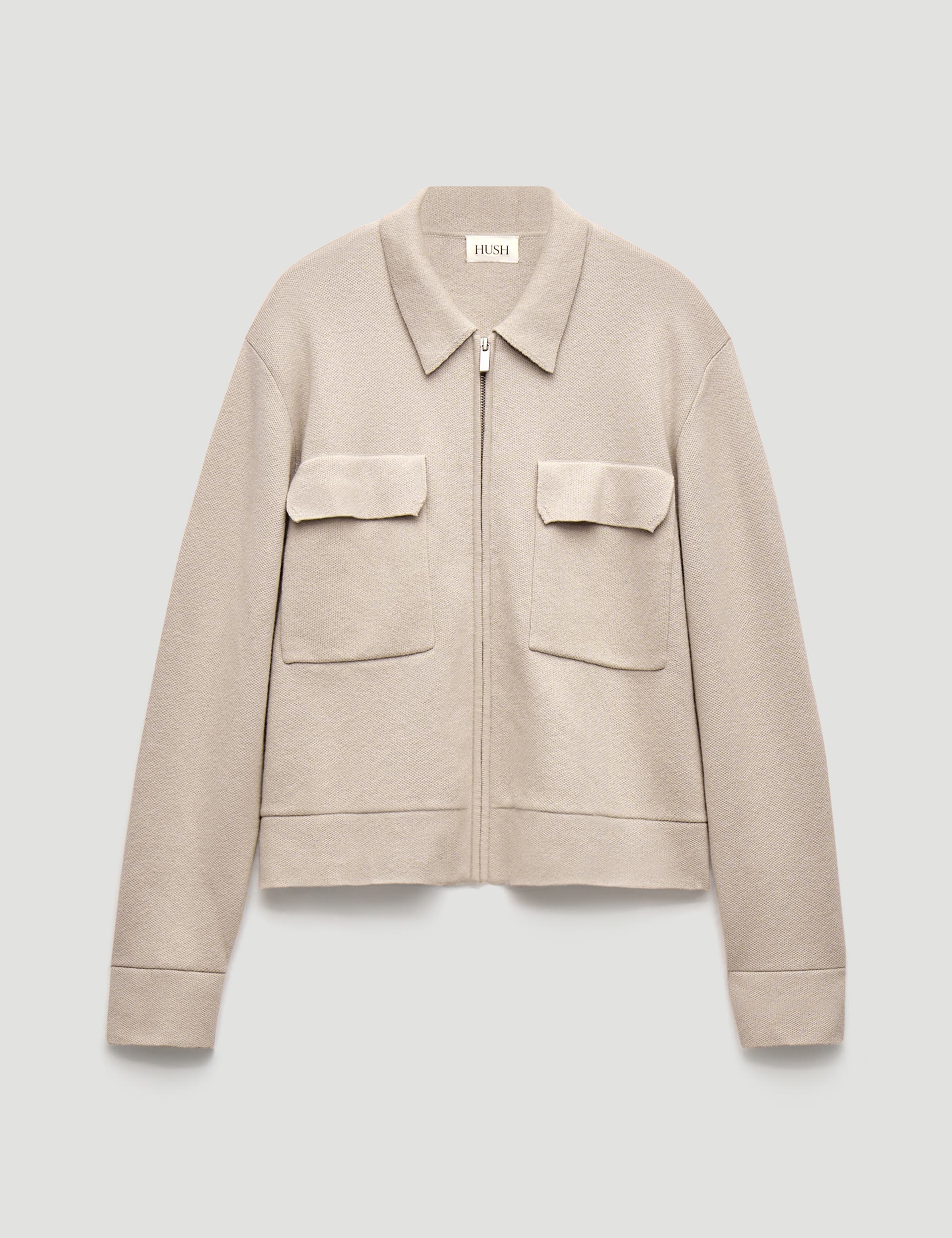 Knitted Zip Front Jacket - image 2