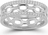 CHLOE AND MADISON Link Band Ring