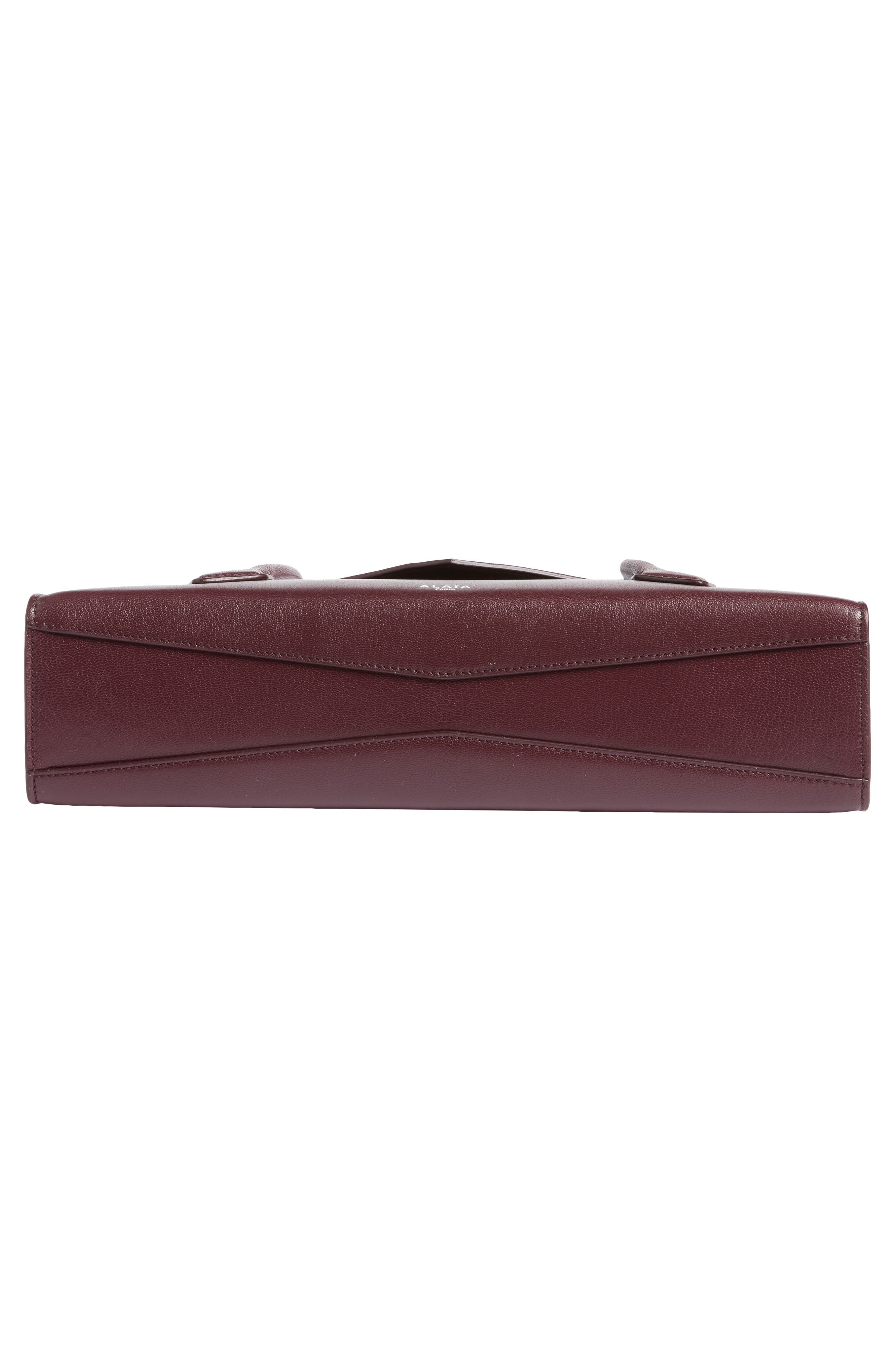 Medium Le Teckel Flap Shoulder Bag, Alternate, color, ROUGE GRENAT