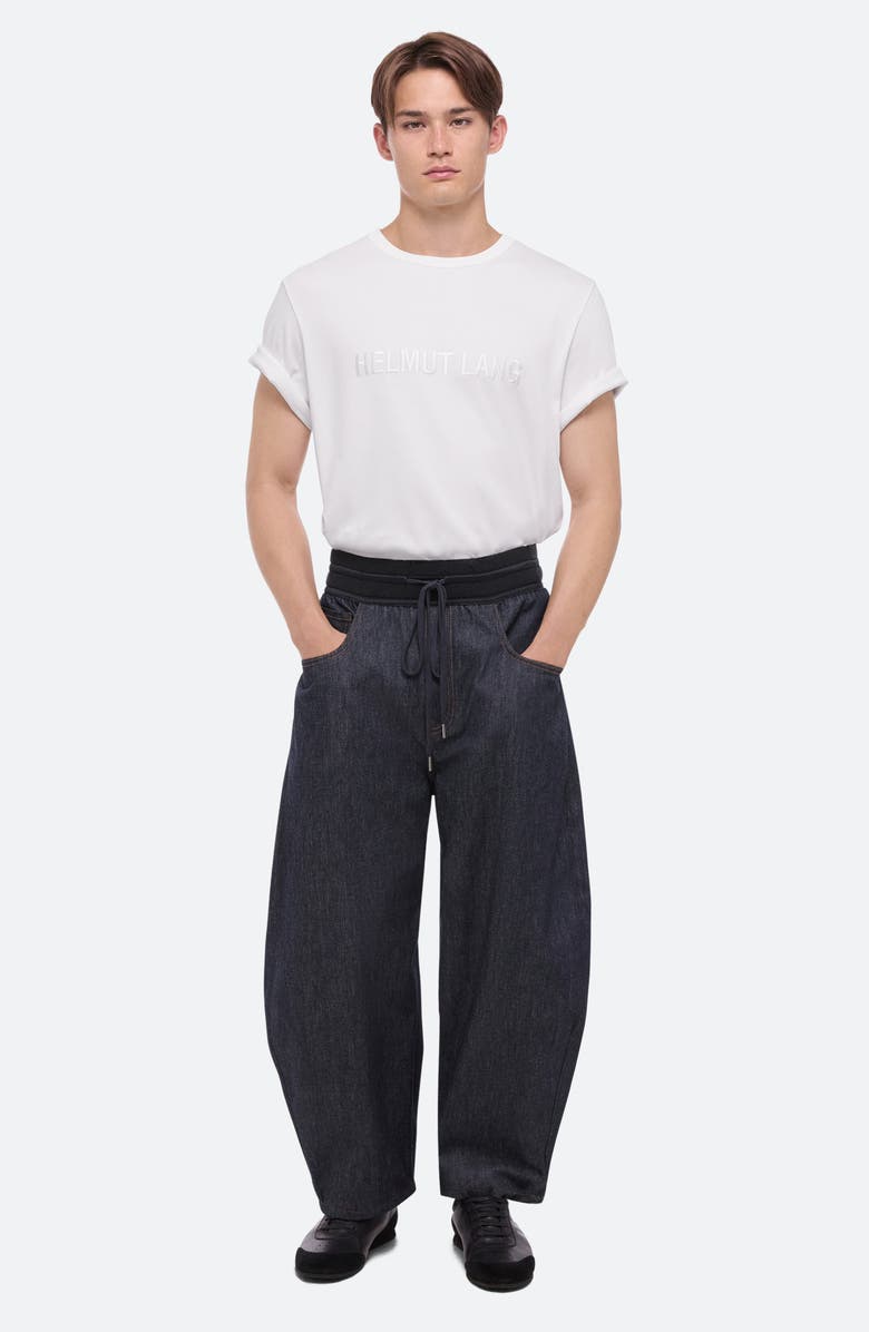 Helmut Lang Cocoon Nonstretch Denim Barrel Leg Jeans, Alternate, color, 