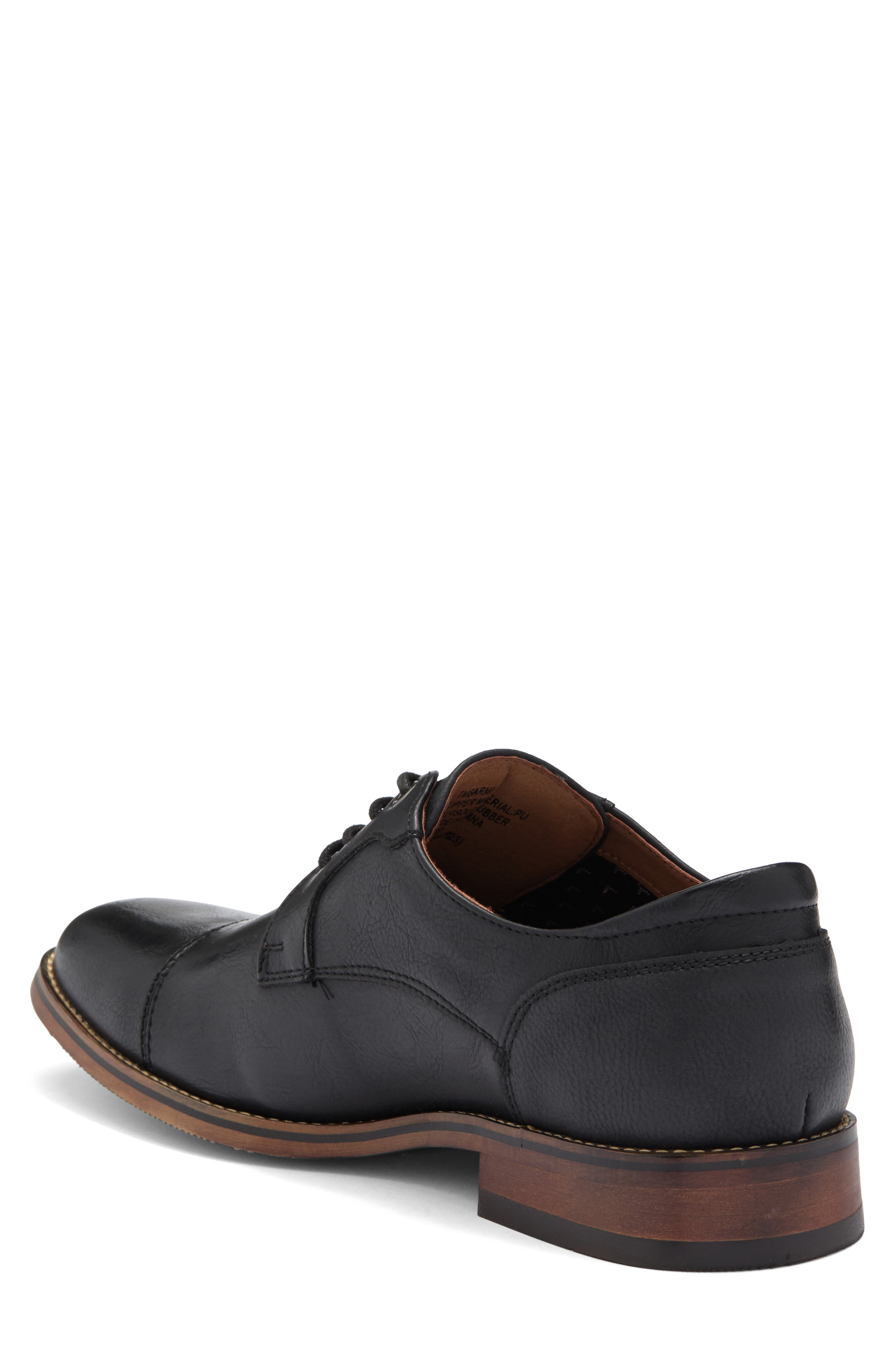 Tommy Hilfiger Barmi Cap Toe Derby, Alternate, color, Black 001