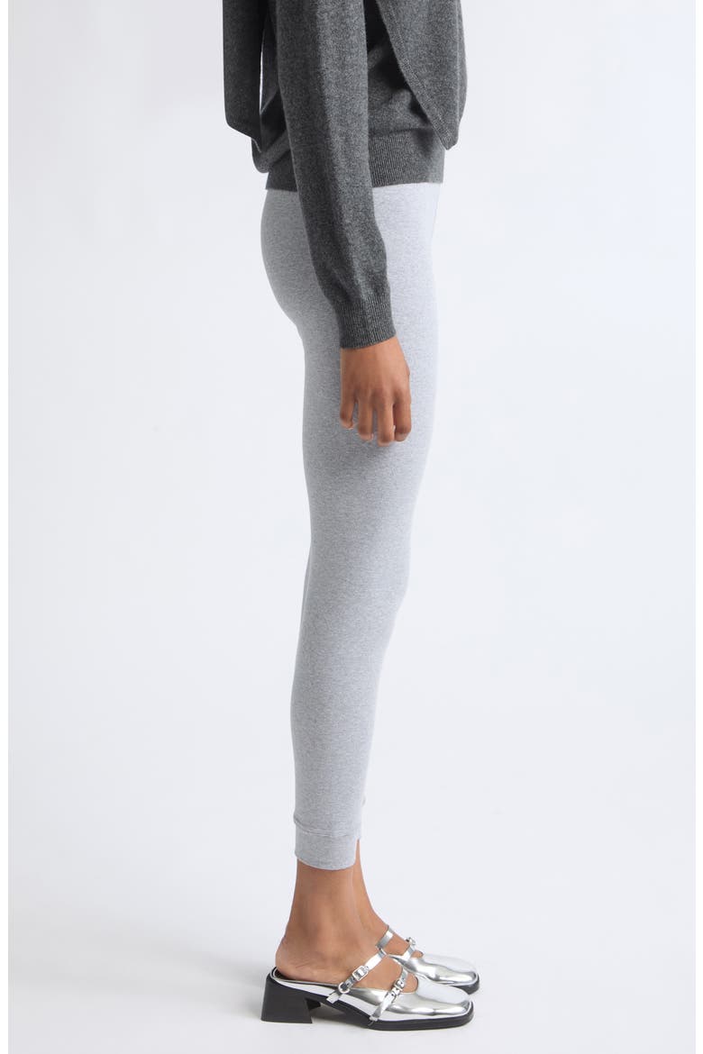 Long Jane Stretch Jersey Leggings, Alternate, color, GREY
