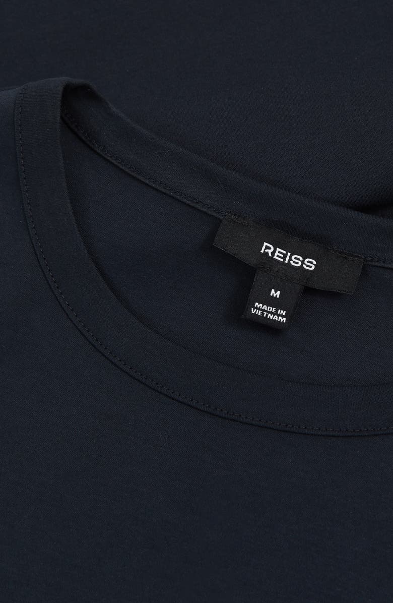 Reiss Count Crewneck T-Shirt, Alternate, color, Navy