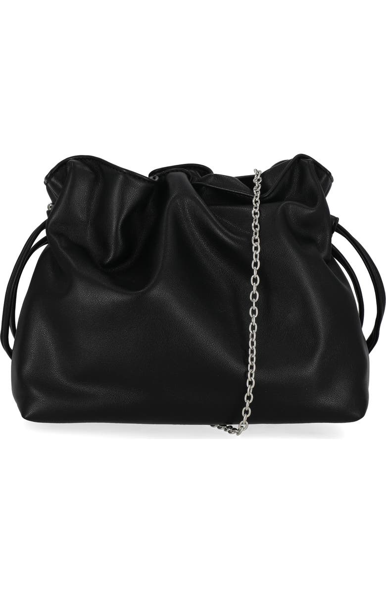 Jessica McClintock Luca Studded Drawstring Big, Alternate, color, Black