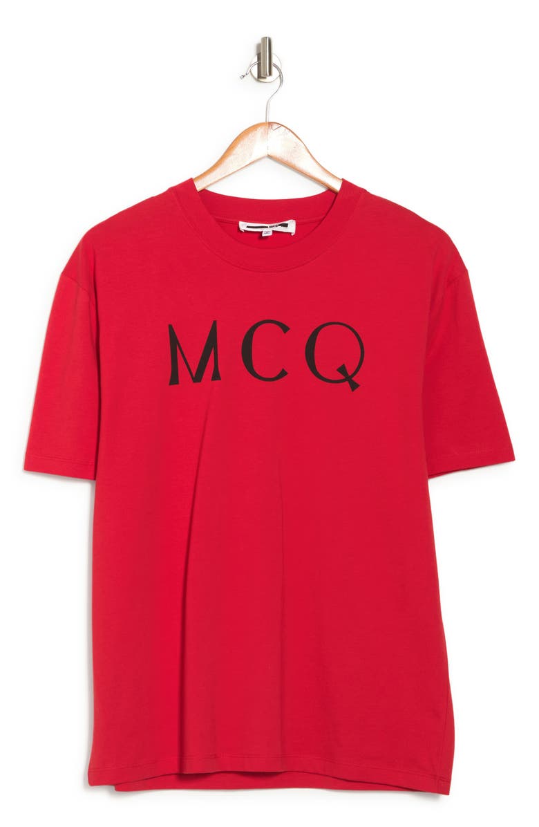 McQueen Alexander McQueen Signature Cotton Graphic T-Shirt
