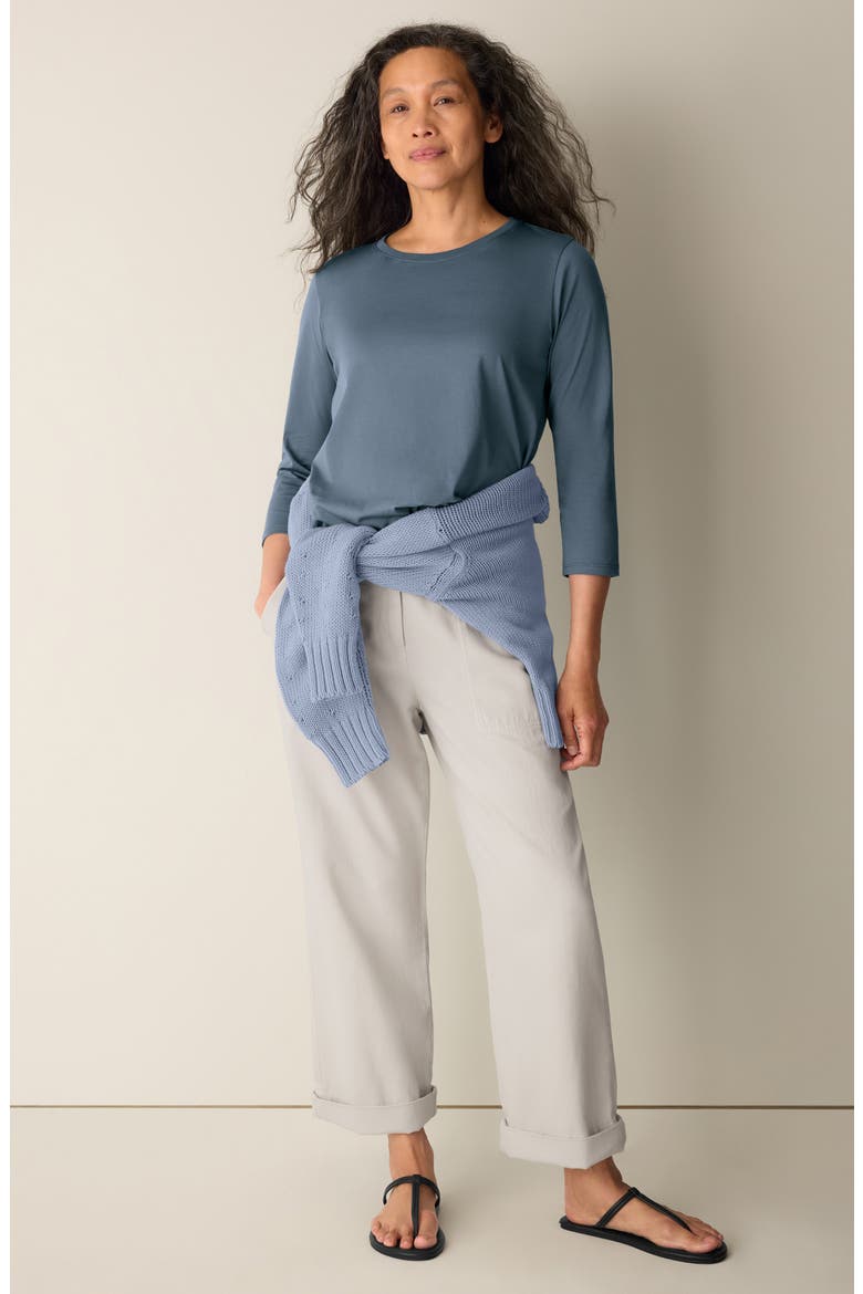 Organic Cotton Top, Alternate, color, COLDSPRING