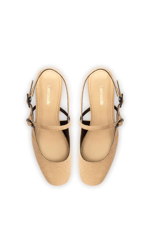 Larroude Larroudé Georgina Pump In Neutral